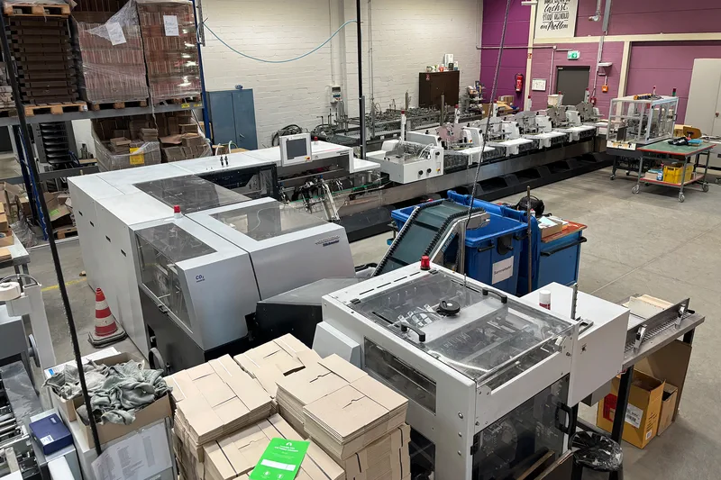 HEIDELBERG Stitchmaster ST-500 – Sammelhefter für Magazine und Broschüren in der Weiterverarbeitung