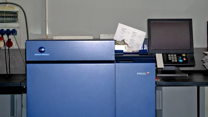 Konica Minolta – Digitaldruckmaschine für brillante Ergebnisse im A3plus-Format.