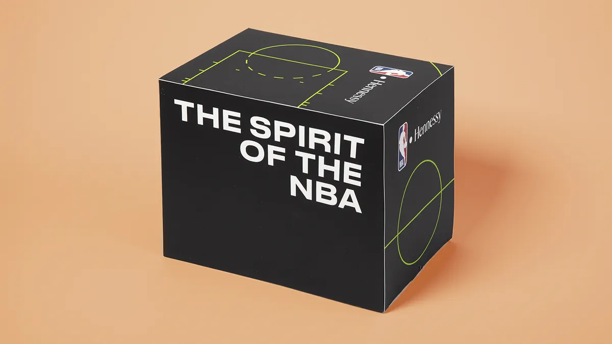 Verpackung Hennessy NBA
