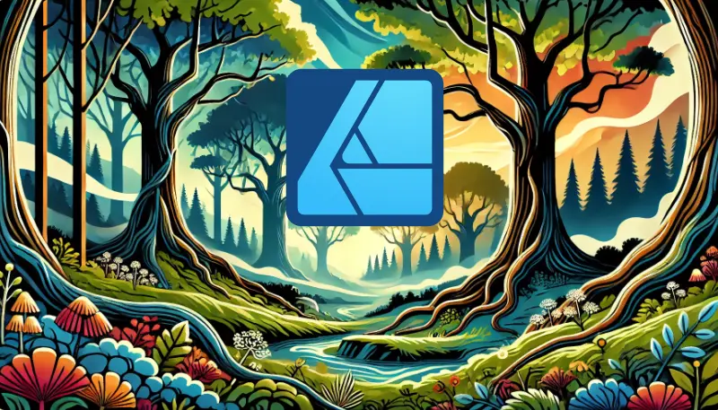 Affinity Designer Logo – Vektor- und Grafikdesign für hochwertigen Digitaldruck, Offsetdruck und Veredelungen mit Sonderfarben.