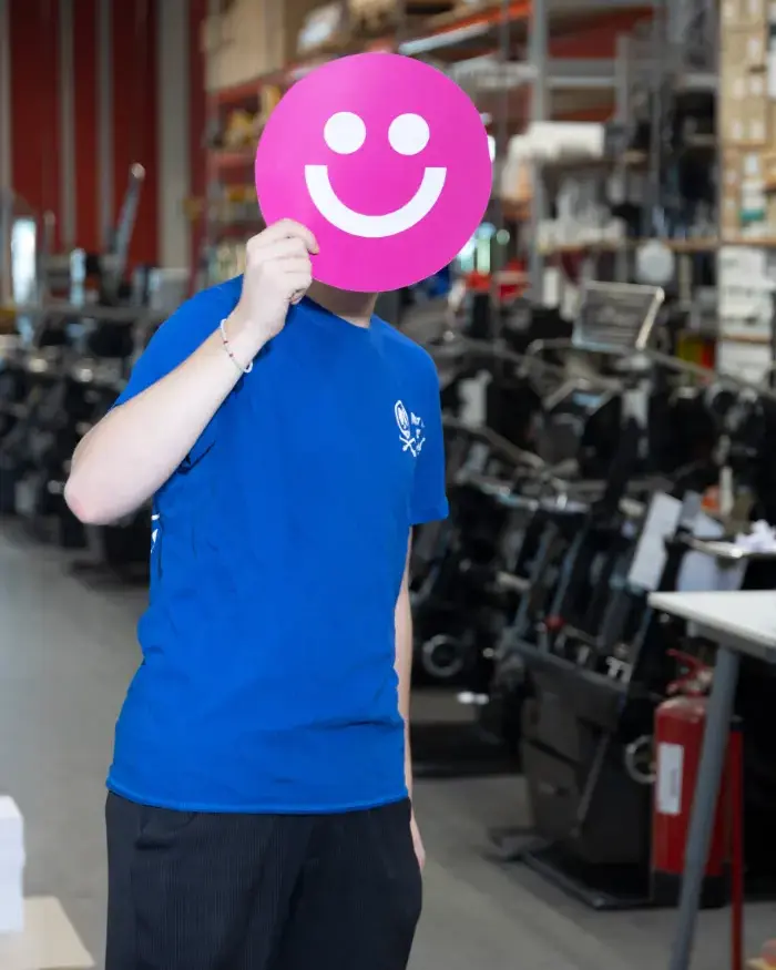 Bernd Schoenfeld aus der Abteilung Logistik mit der Funktion Warenannahme und Warenausgabe bei Xpress Berlin