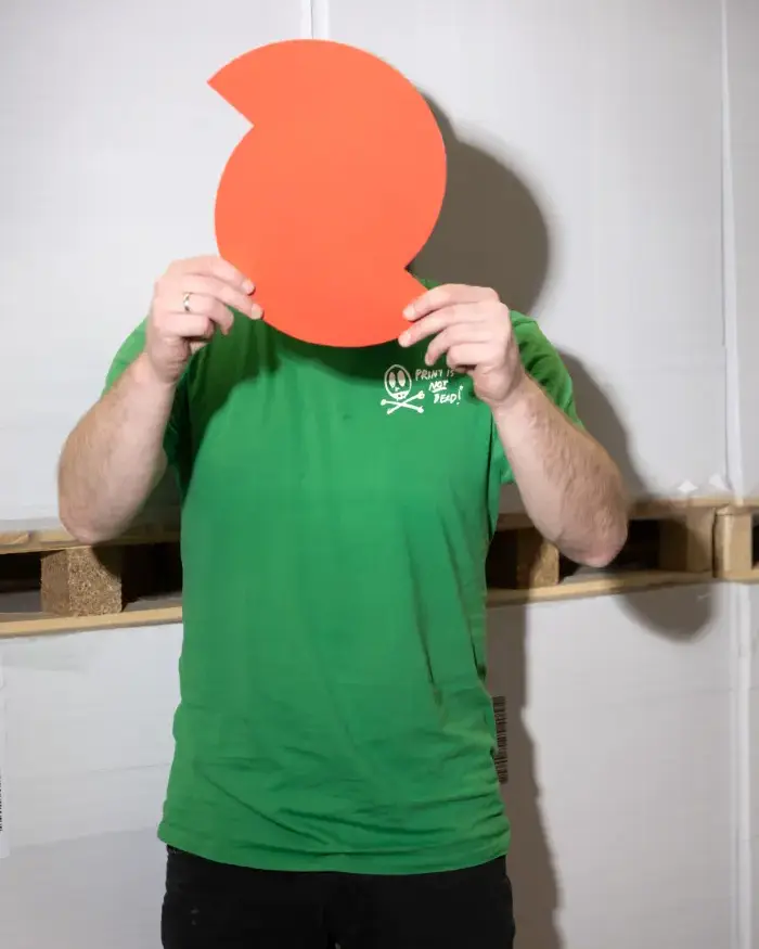 Ingo Maas aus der Abteilung Druckvorstufe mit der Funktion Druckvorstufe für X-Press Grafik & Druck