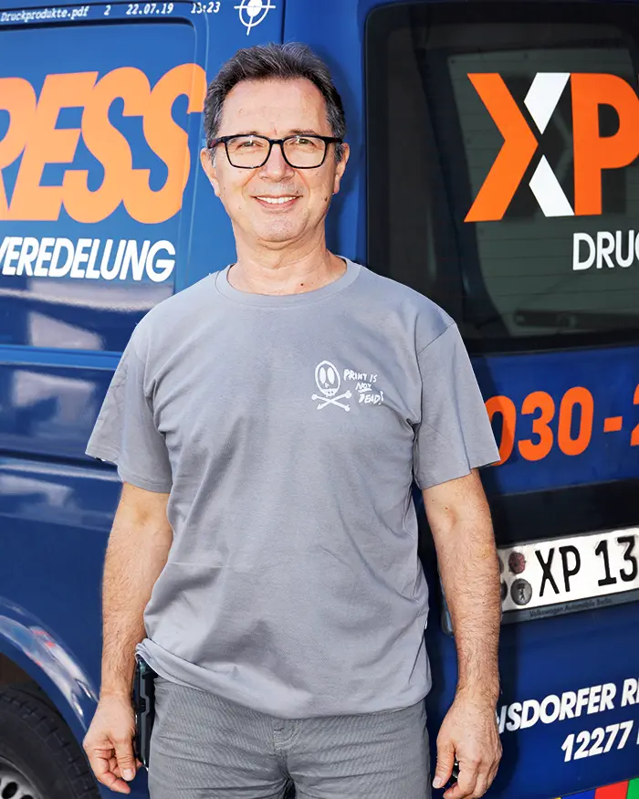 Mustafa Par aus der Abteilung Logistik mit der Funktion Kurier bei X-Press Berlin