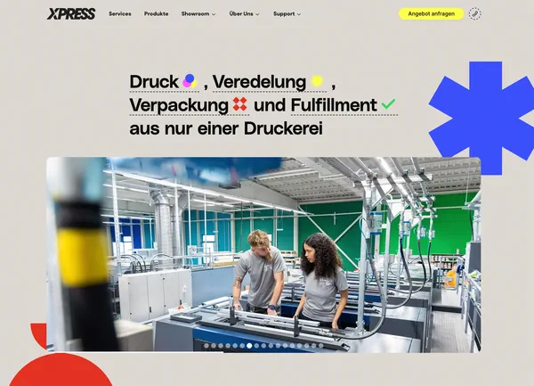 Launch der neuen X-Press Website unter www.x-press.de | Verbesserte User-Experience & mehr Inspiration für Druckprodukte.
